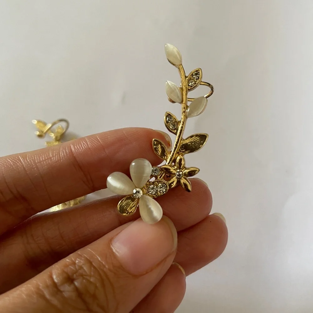 Floral Ear Cuff - Picture 3 of 8
